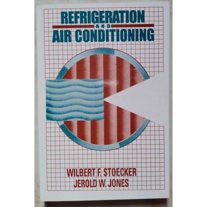 REFRIGERATION And AIR CONDITIONING By Stoecker Jones Lazada PH