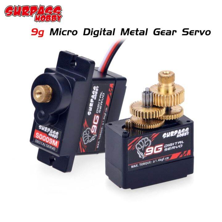 Surpass Hobby G Micro Servo Waterproof Full Metal Gear Digital Mini