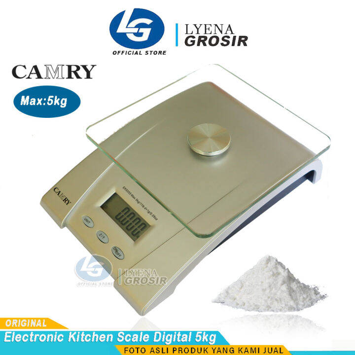 Camry Ek Timbangan Digital Kaca Kg Electronic Kitchen Scale