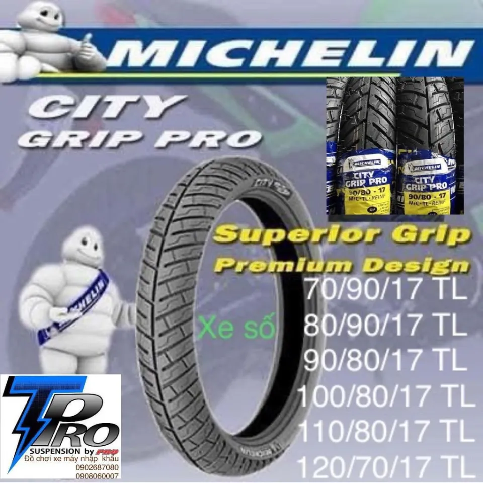 T Ng H P V Michelin City Grip Pro Hot Nh T