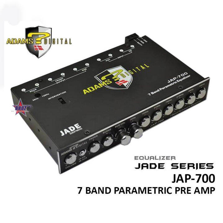 Adams Digital JADE Series JAP 700 7 Band Parametric Equalizer Lazada