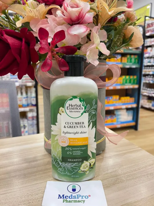 Medspro Herbal Essences Cucumber Green Tea Shampoo Ml Lazada