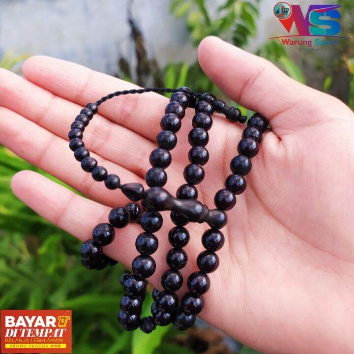 Tasbih Kaukah Hitam Tasbih Kokka Hitam Tasbih Kaokah Ukuran Mm