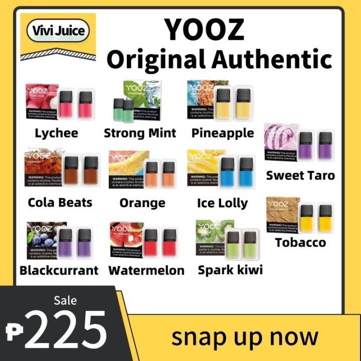 Yooz Pods New Pod Flavor Ml Pods Yooz Pods Lazada Ph