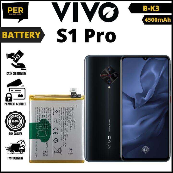 Vivo S1 Pro Battery Model B K3 4500mAh Original Equipment