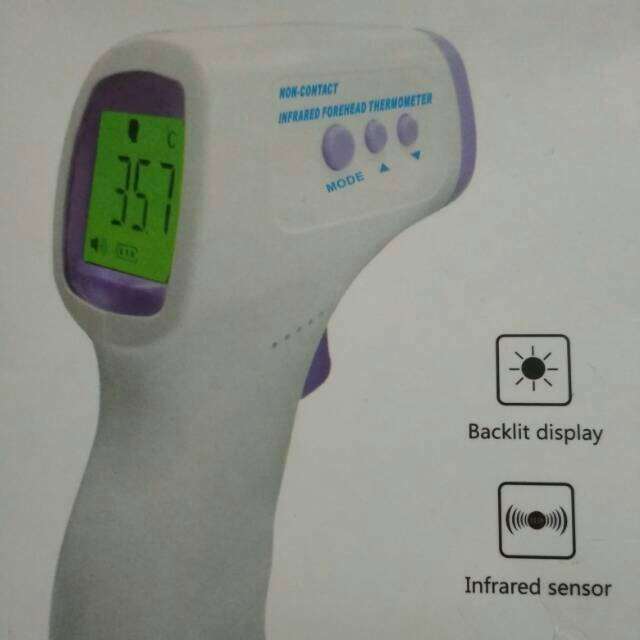 Thermometer Tembak Digital Infrared Non Contact Alat Ukur Suhu Tubuh