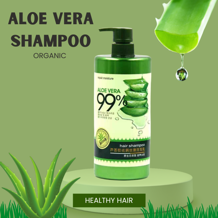 Original 100 Authentic Aloe Vera Shampoo For 99 Organic Natural