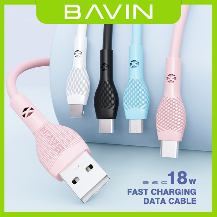 Bavin Cb W To W Fast Charging Data Transmission Cable W Built