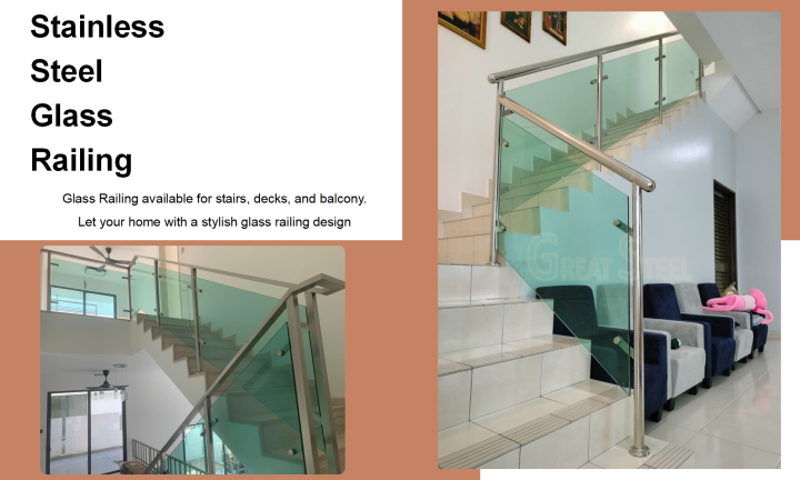 Installation Pre Order Item Ss Stainless Steel Staircase Glass