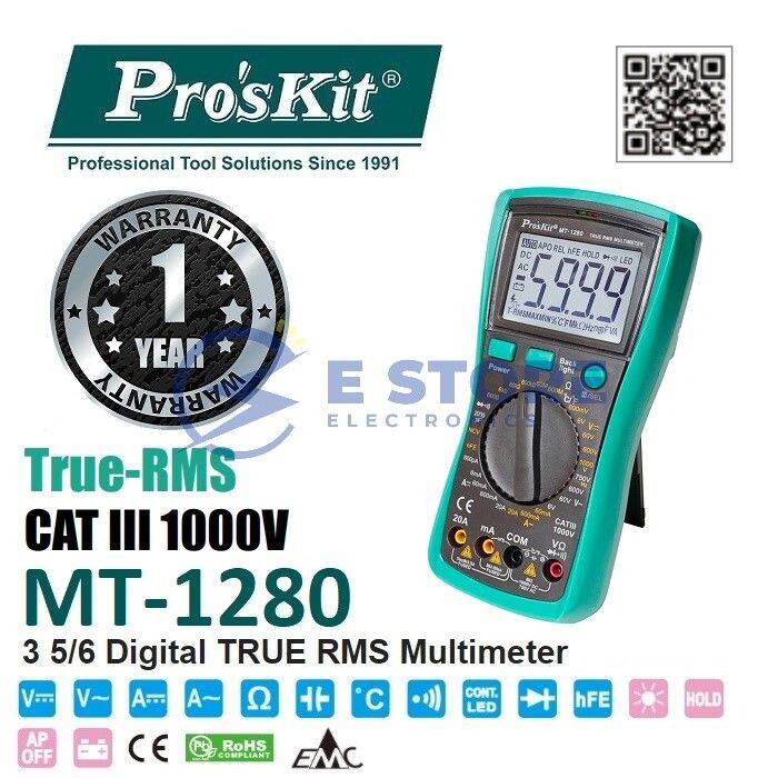 Pro Skit Mt Digital Multimeter Lazada