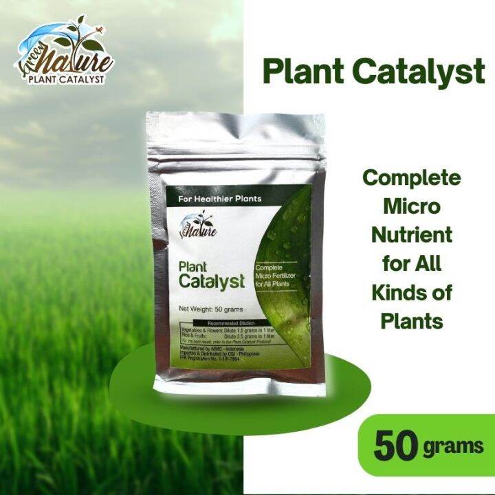 Green Nature Plant Catalyst Micro Fertilizer 50 Grams Lazada PH