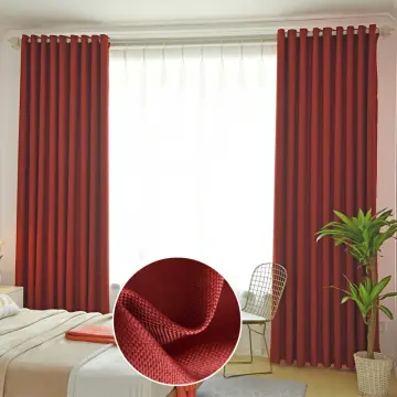 Dark Red Living Room Curtains Cabinets Matttroy