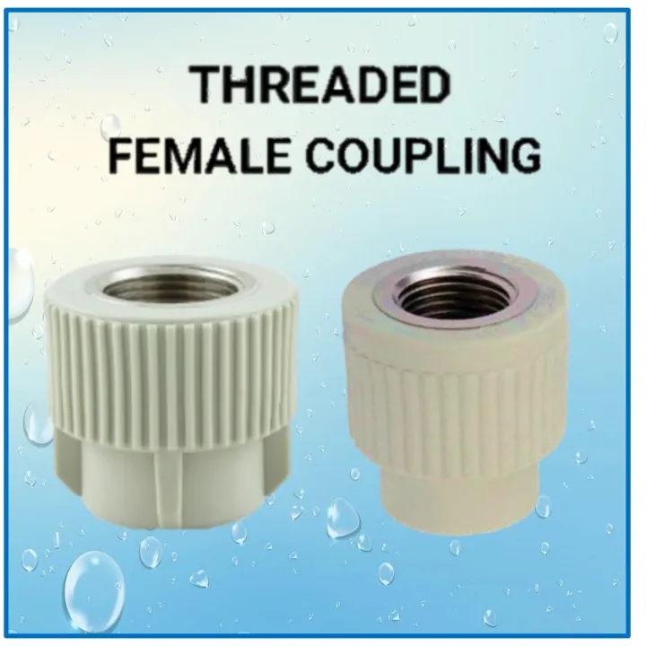 Mm Ppr Female Threaded Coupling Straight Socket Adaptor Hot