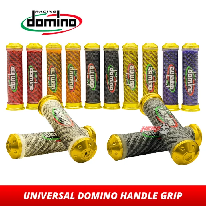 Domino Handle Grip Transparent Silione Carbon Aggresive Racing Rubber