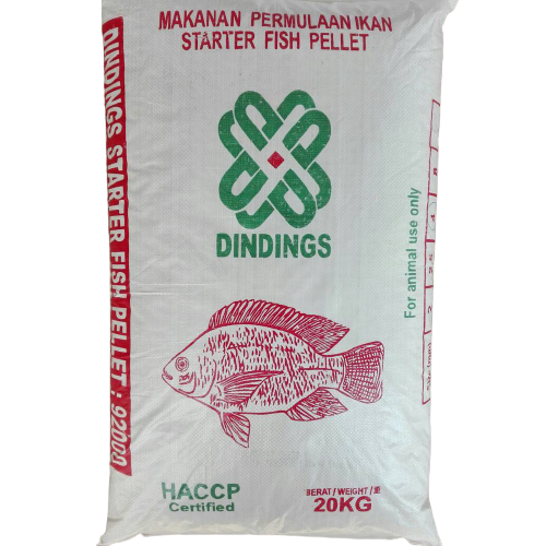 Guni Dindings Dedak Makanan Ikan Fish Pallet Talapia Patin