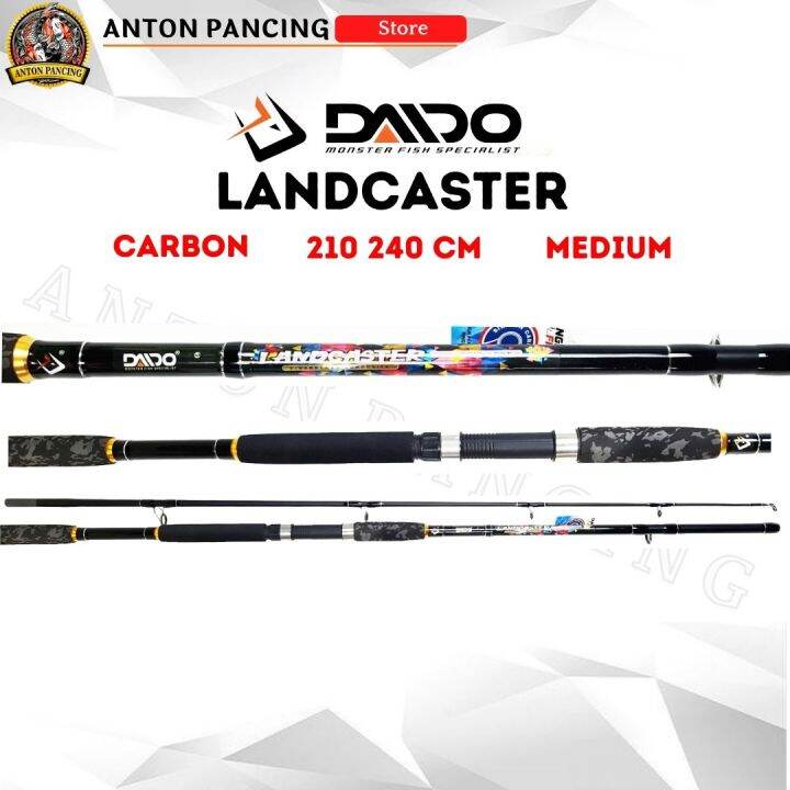 Joran Pancing Daido Landcaster Carbon Graphite 210 240 CM Lazada