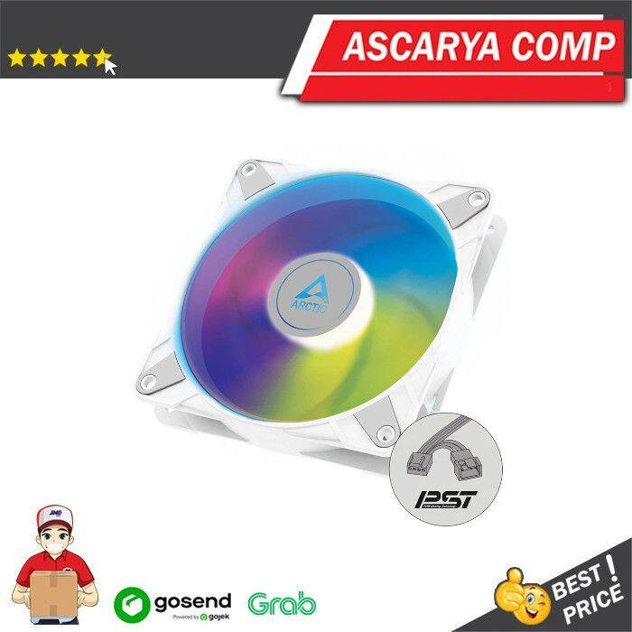 Arctic P12 PWM PST ARGB 0dB 120 Mm PWM Case Fan Casing Putih Lazada