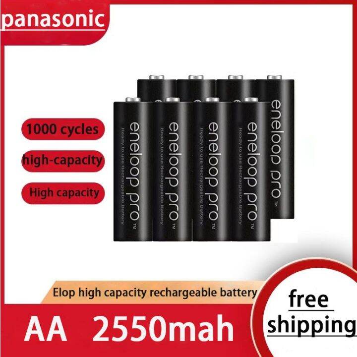 100 Panasonic Eneloop Original Battery Pro AA 2550mAh 1 2V NI MH Camera