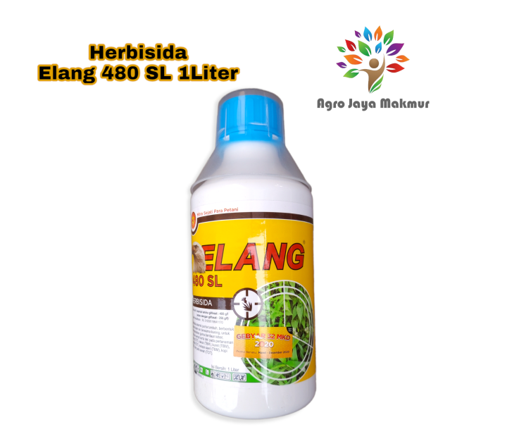 HERBISIDA ELANG 480 SL 1 LITER PEMBASMI RUMPUT LIAR HERBISIDA SISTEMIK