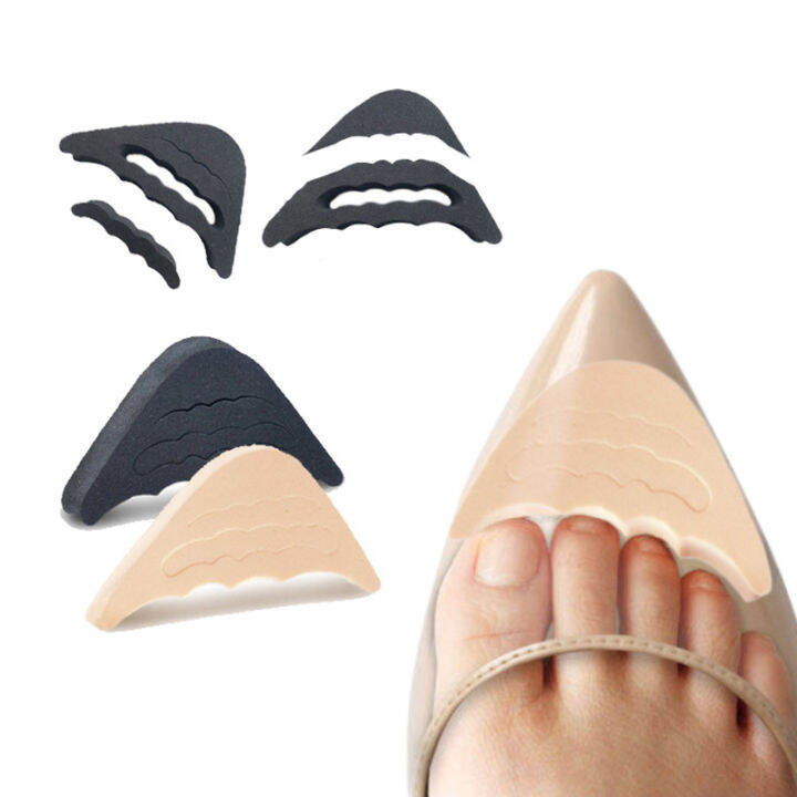 Pair Forefoot Insert Pads High Heel Shoes Toe Front Filler Insoles