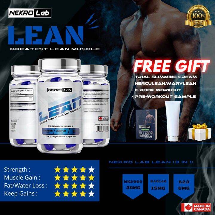 Sarms Mixed Lean Capsule By Nekro Lab In Mixed Sarms Mk