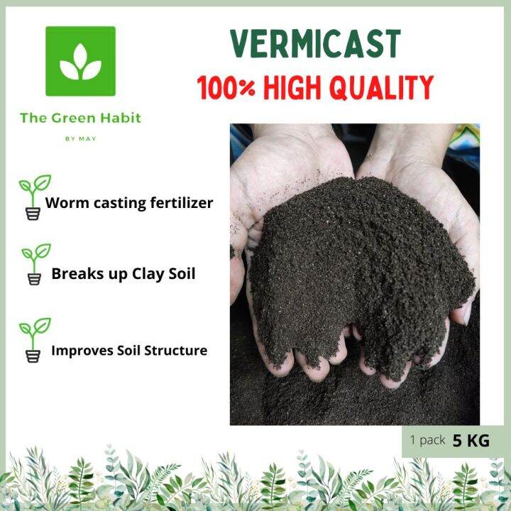 Tgh Vermicast Pure Organic Fertilizers Kilos Abono For Plants