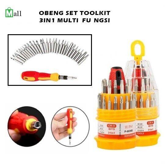 Obeng Magnetic In Mini Obeng Multifungsi Lazada Indonesia