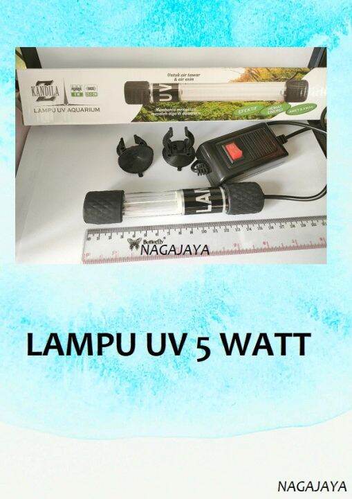 Lampu Uv Watt Lampu Kolam Dan Anti Lumut Aquarium Kandila Uv Watt