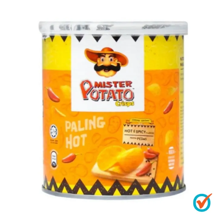 Mister Potato Crisps G Hot And Spicy Lazada