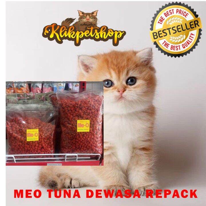 Makanan Kucing Meo Tuna Dewasa Repack Kg Dan Gram Lazada Indonesia