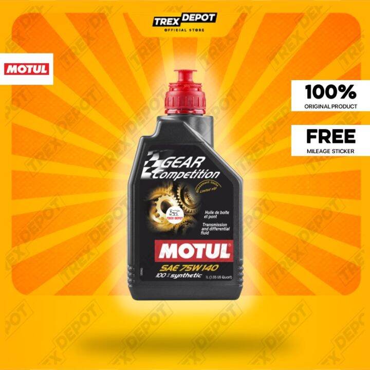 Motul Gear Competition Fully Synthetic Transmission Differential Oil