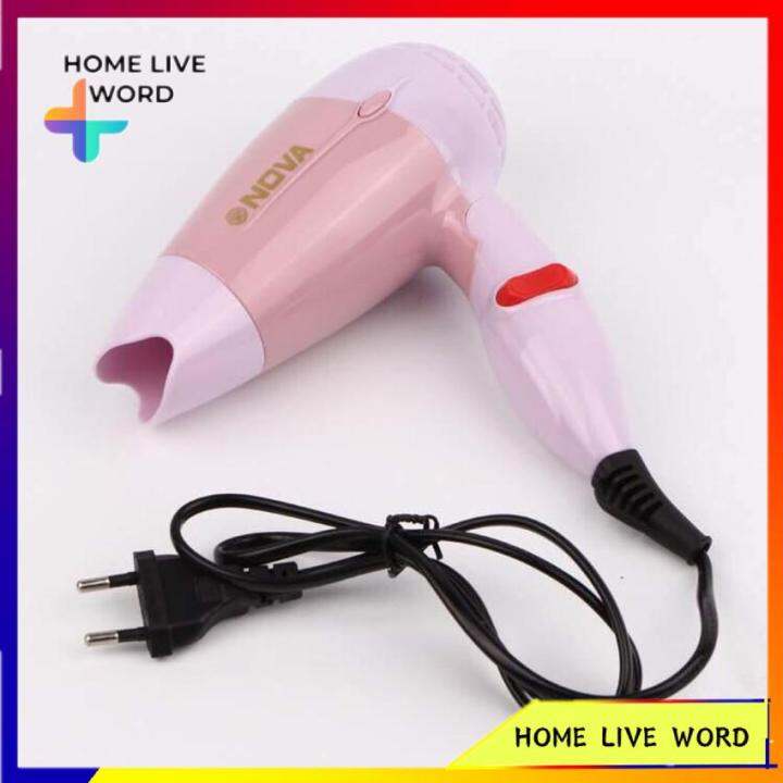 HS COD NOVA NV662 Foldable Mini Travel Hair Dryer Compact Blower