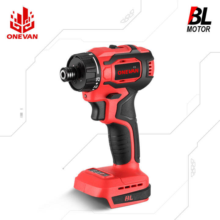 ONEVAN 280NM 23 1 Torque Brushless Electric Screwdriver Cordless Drill