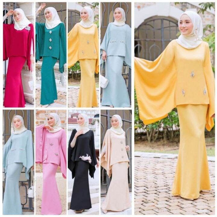 Baju Kurung Kaftan Plain Baju Kurung Moden Kaftan Kosong Kaftan