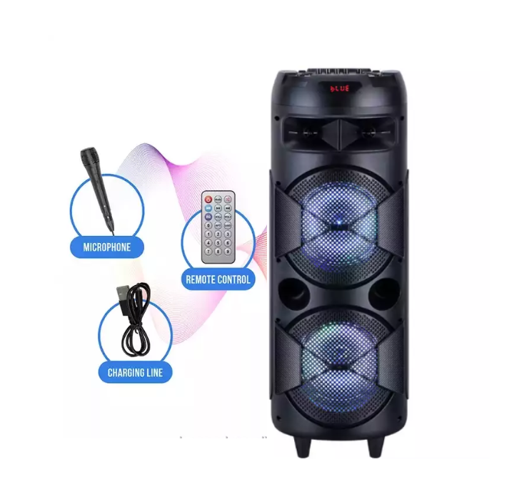 Bk Inch W Big Bass Wireless Bluetooth Karaoke Speaker