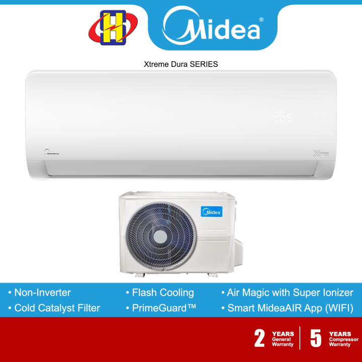 Midea Air Conditioner Hp Hp Xtreme Dura R Non Inverter Msxd