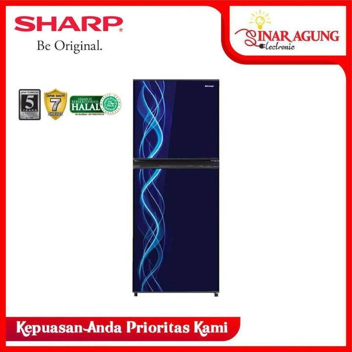 Sharp Sj Nd Vb Kulkas Lemari Es Pintu Lazada Indonesia