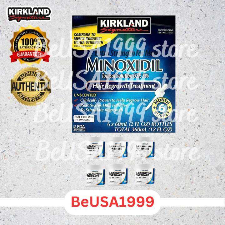 Minoxidil Kirkland Bottles Lclt Lazada Ph