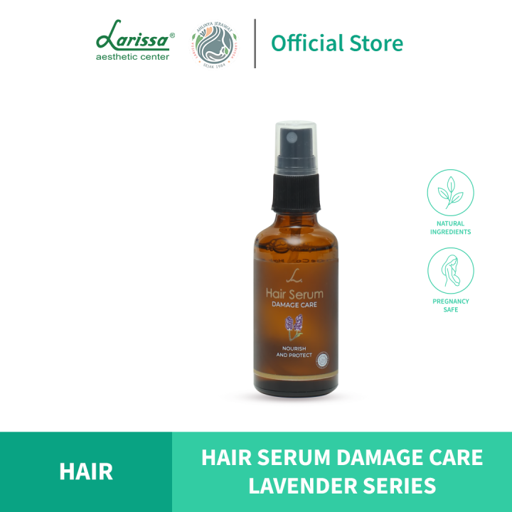 Larissa Hair Serum Damage Care Lavender Series Lazada Indonesia