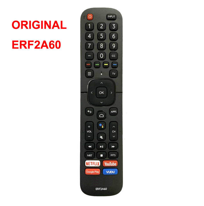 Used Original ERF2A60 For HISENSE 4K Smart TV Voice Remote Control With