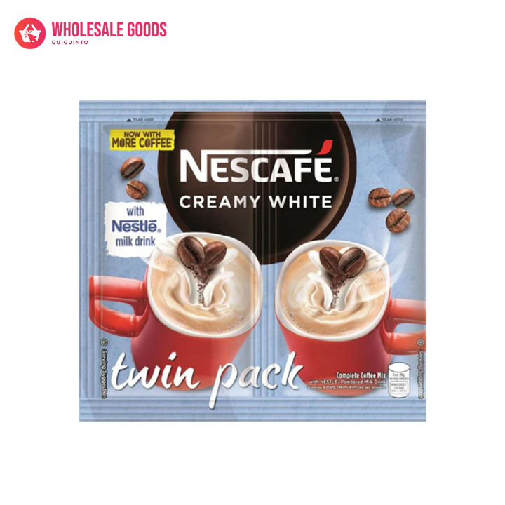 Nescafe 3in1 Creamy White Twin 58g Lazada PH