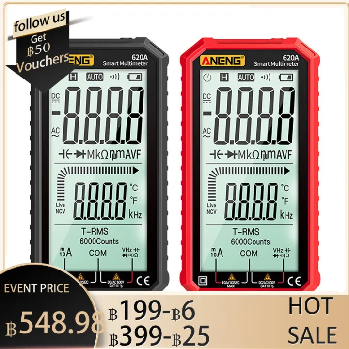 Flash Saleaneng A Digital Smart Multimeter Testers Counts