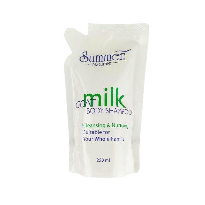 Summer Naturale Goat Milk Body Shampoo Refill Pack 7266 Lazada