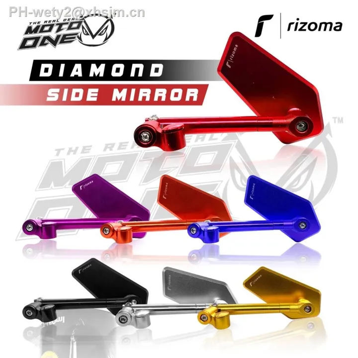 Rcb Handle Grip Original Rizoma Side Mirror Diamond V Full Alloy