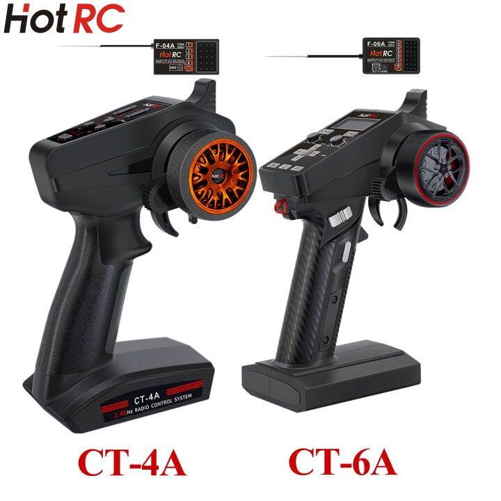 HOTRC 4CH 6CH RC Transmitter CT 4A CT 6A 2 4GHz Digital Radio System