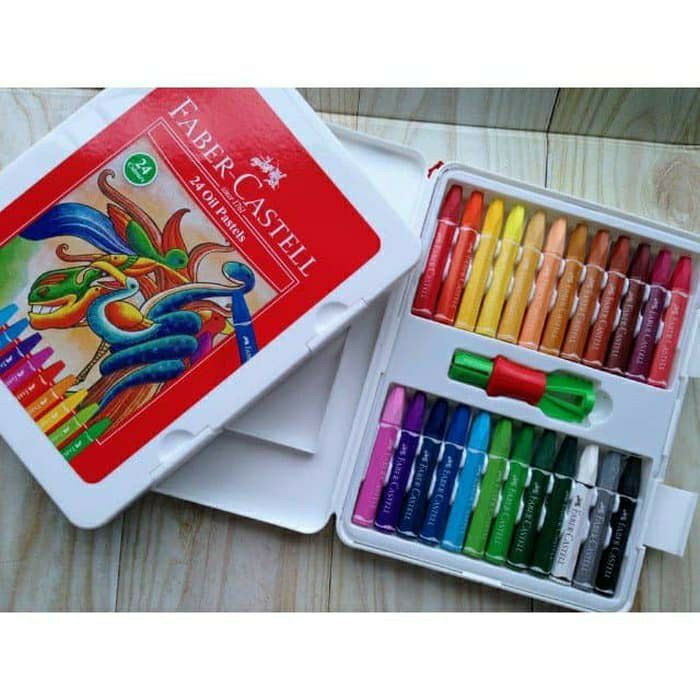 Crayon Oil Pastel Faber Castell 24 Warna Lazada Indonesia