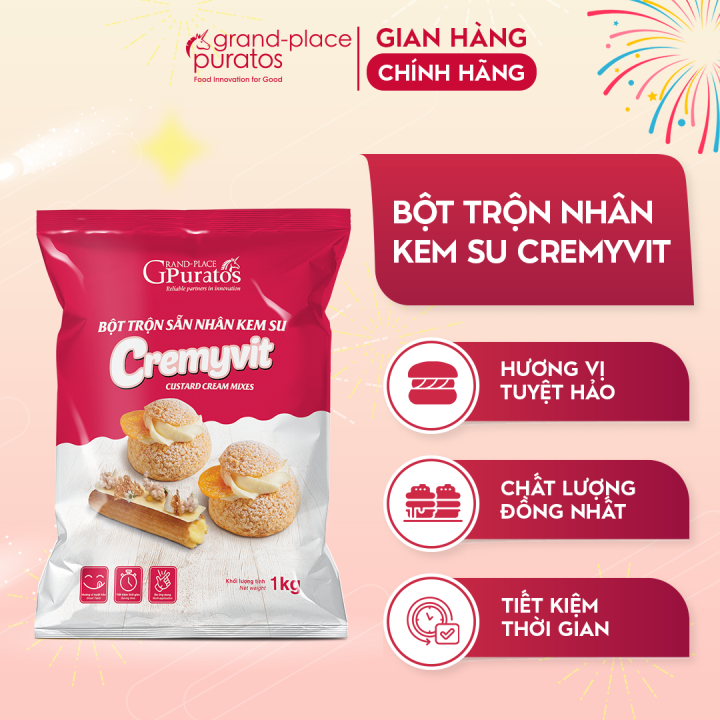 B T Tr N Nh N Kem Su Cremyvit Puratos Grand Place Vn Kg Lazada Vn