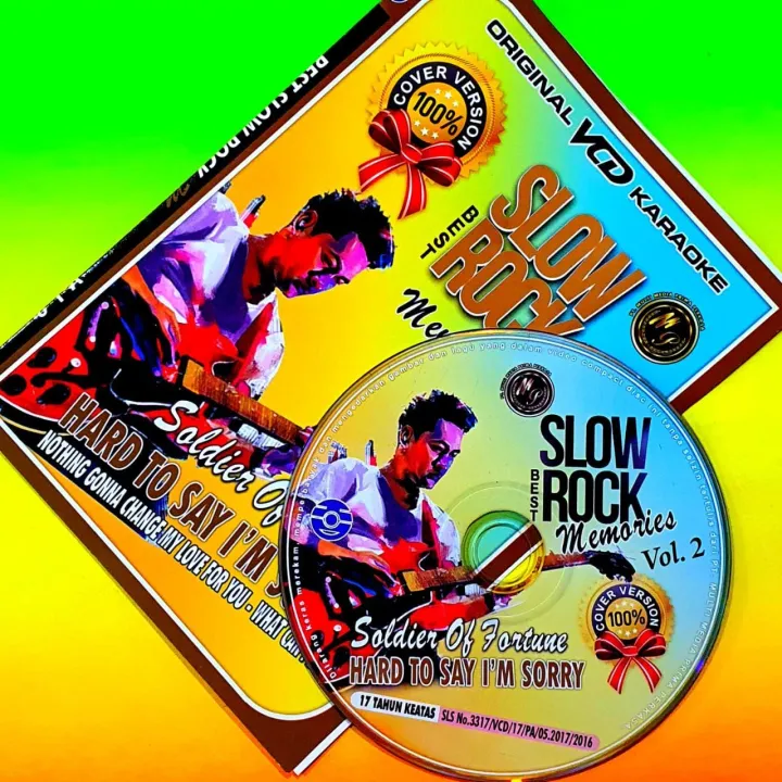 Kaset Original Vcd Video Musik Lagu Slow Rock Barat Bisa Karaoke Lagu