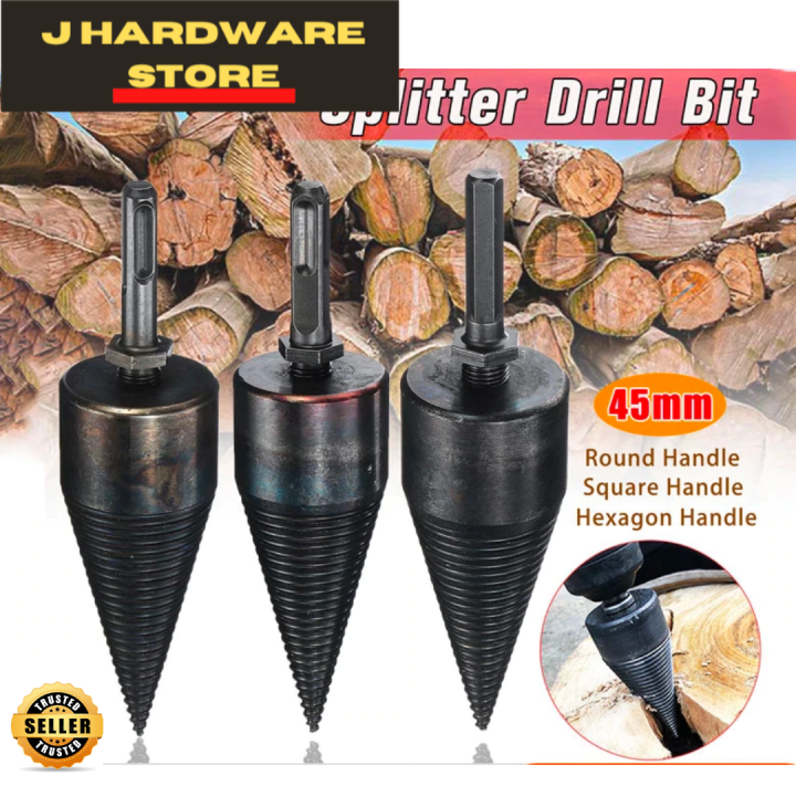 Mm Mm High Speed Twist Drill Bit Wood Splitter Screw Cones