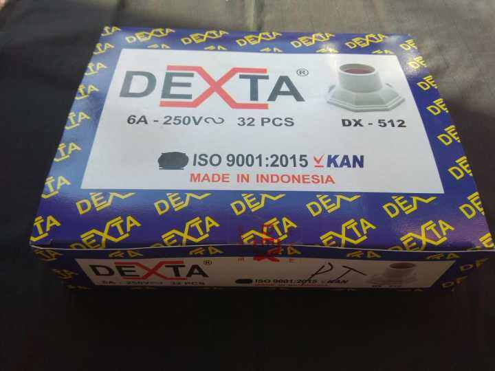 DEXTA Fitting Plafon Segi 8 Mini 1 Kotak 32 Pc Lazada Indonesia